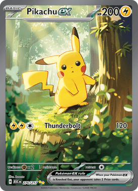 276 Pikachu ex - Ascended Heros