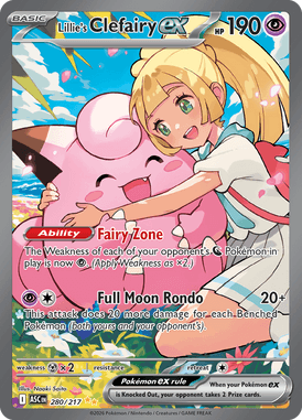 280 Lillie's Clefairy ex - Ascended Heros