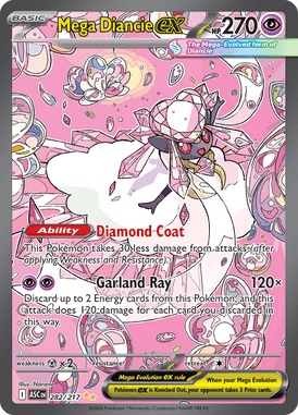 282 Mega Diancie ex - Ascended Heros