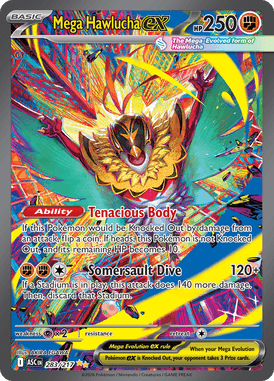 283 Mega Hawlucha ex - Ascended Heros