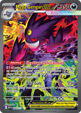284 Mega Gengar ex - Ascended Heros