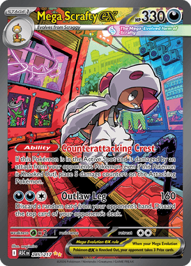 285 Mega Scrafty ex - Ascended Heros