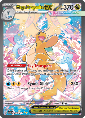 290 Mega Dragonite ex - Ascended Heros