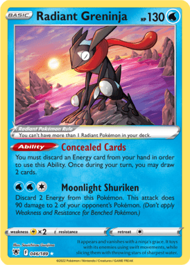 046 Radiant Greninja - Astral Radiance