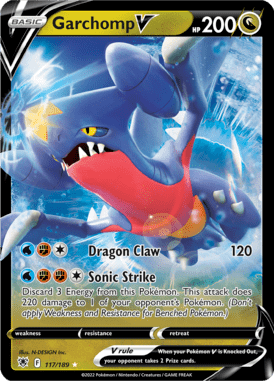 117 Garchomp V - Astral Radiance