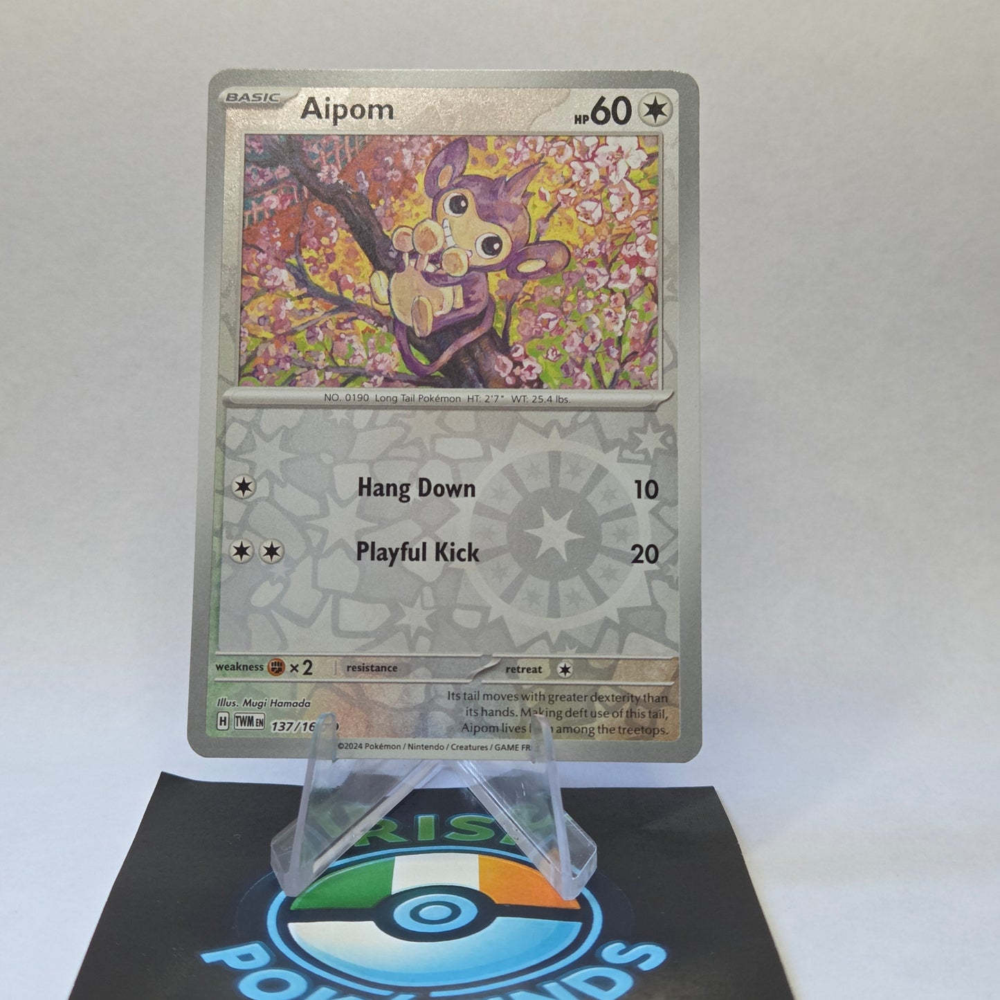 Aipom #137 - Twilight Masquerade Front