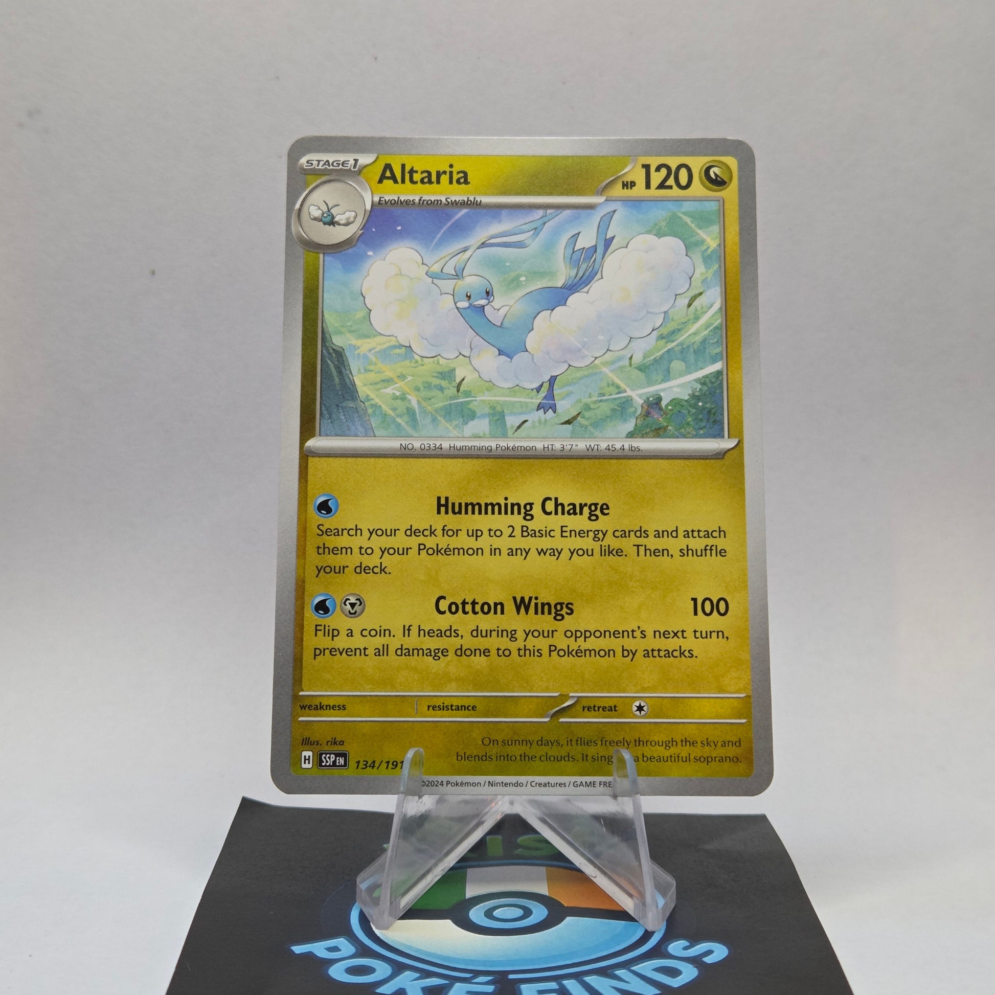Altaria #134 - Surging Sparks Front
