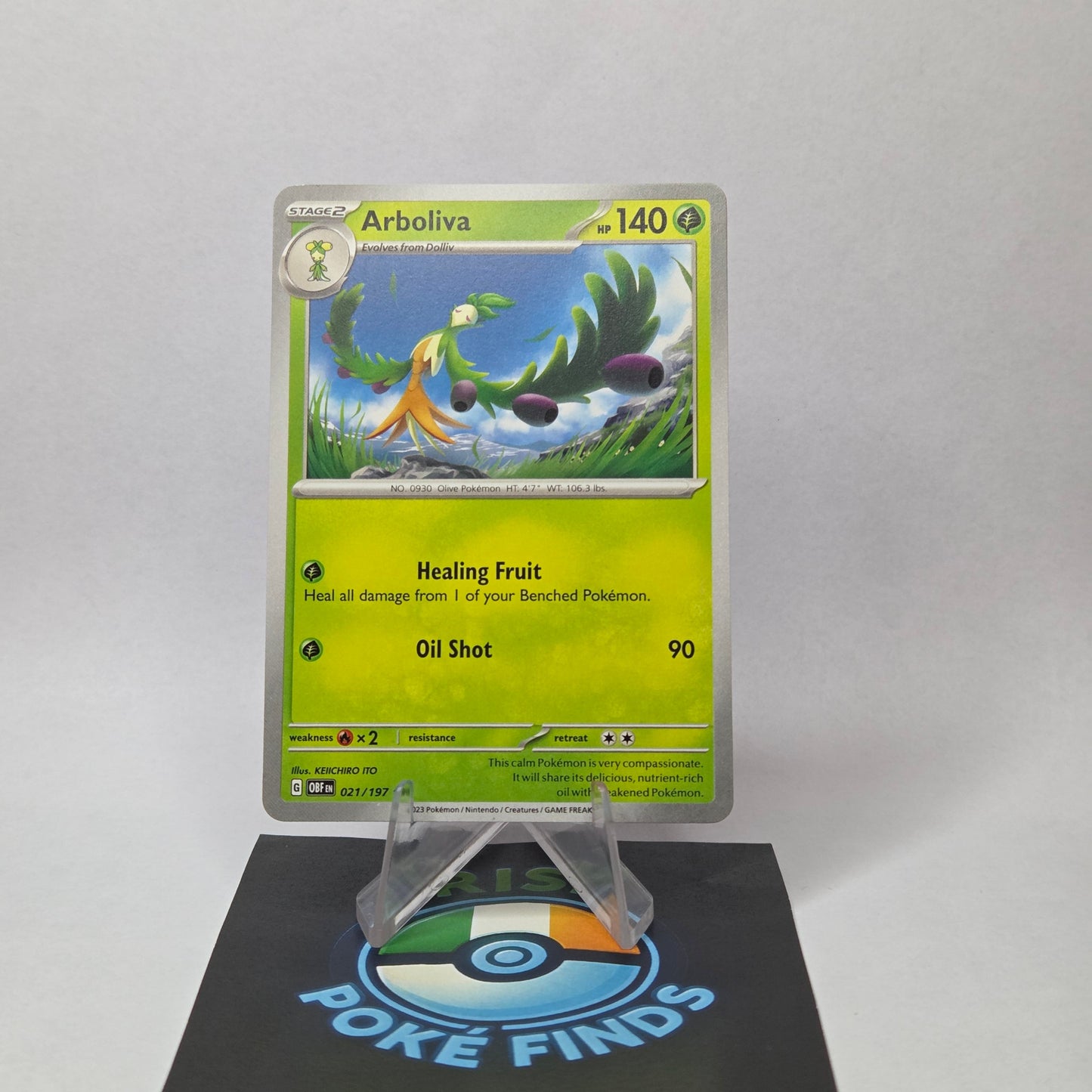 Arboliva #021 - Obsidian Flames