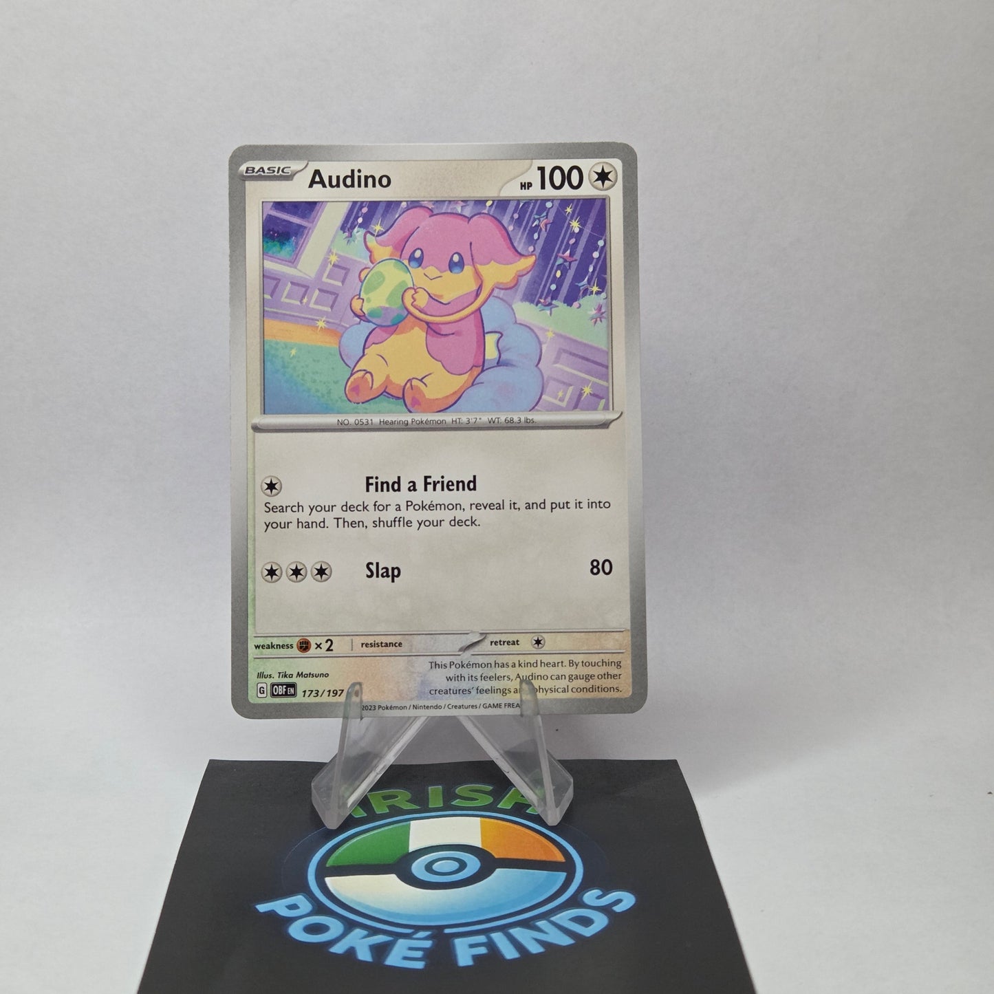 Audino #173 - Obsidian Flames