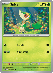 001 Snivy - Black Bolt