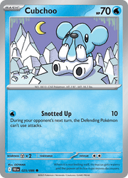 025 Cubchoo - Black Bolt