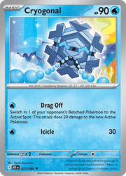 027 Cryogonal - Black Bolt