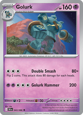 043 Golurk - Black Bolt