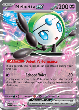 044 Meloetta ex - Black Bolt
