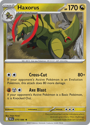 070 Haxorus - Black Bolt
