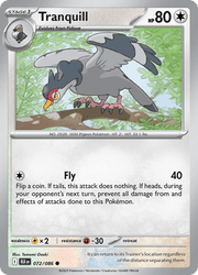 072 Tranquill - Black Bolt