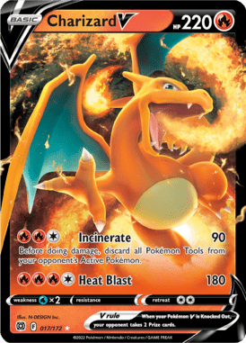 Charizard V – Brilliant Stars BRS 17