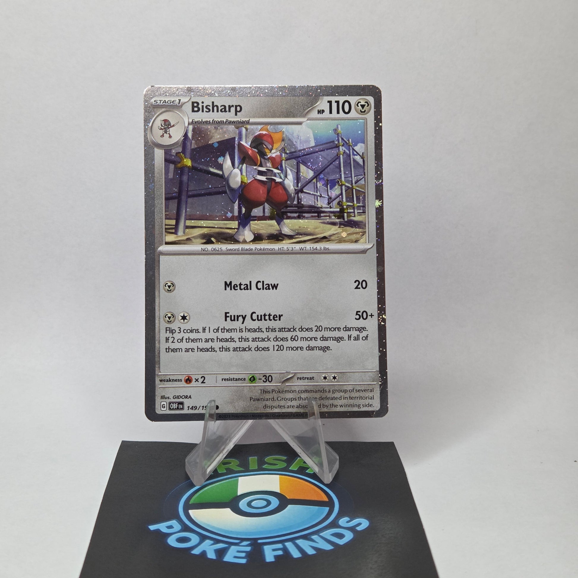 Bisharp #149 - Obsidian Flames