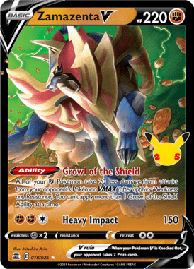 018 Zamazenta V - Celebrations