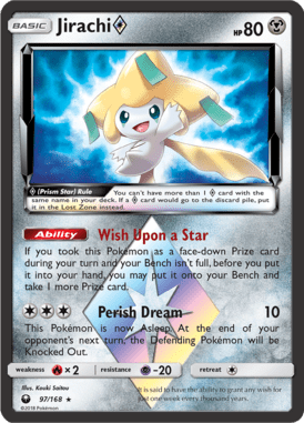 97 Jirachi Prism Star – Celestial Storm