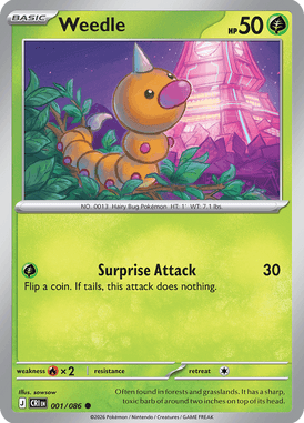 1 Weedle – Chaos Rising