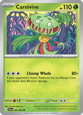 004 Carnivine - Chaos Rising