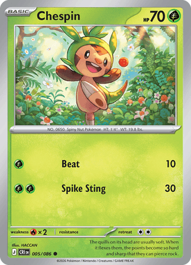 005 Chespin - Chaos Rising