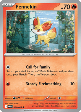 011 Fennekin - Chaos Rising