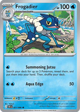 21 Frogadier – Chaos Rising