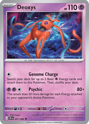 31 Deoxys – Chaos Rising