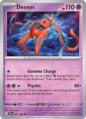 31 Deoxys – Chaos Rising