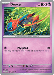 34 Deoxys – Chaos Rising