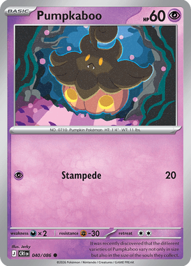 40 Pumpkaboo – Chaos Rising