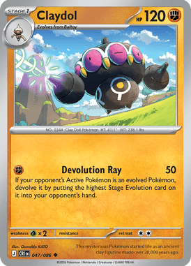 47 Claydol – Chaos Rising