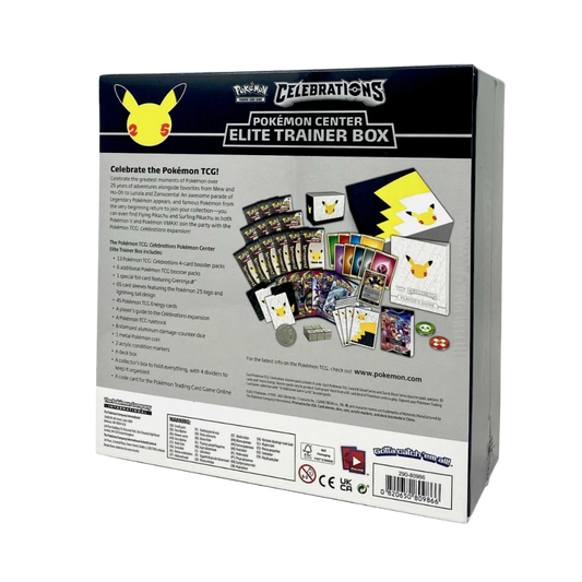 Celebrations Pokemon Centre Elite Trainer Box (ETB)