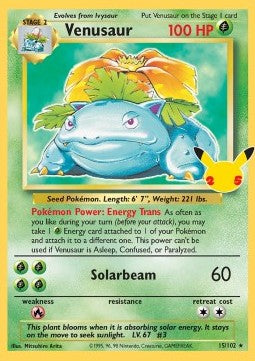15/102 Venusaur - Celebrations