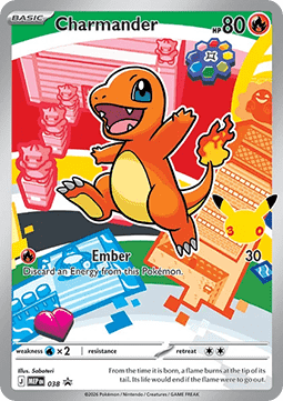 Charmander – Mega Evolution Promo Card MEP 38
