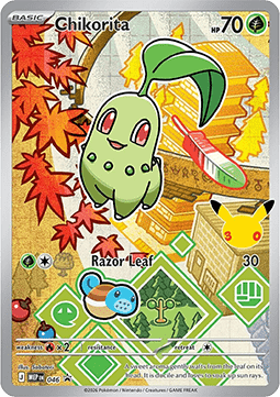 Chikorita – Mega Evolution Promo Card MEP 46