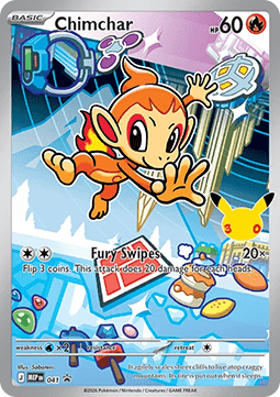 Chimchar – Mega Evolution Promo Card MEP 41