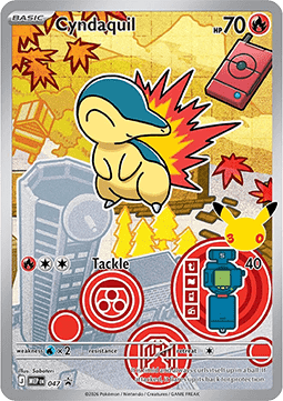 Cyndaquil – Mega Evolution Promo Card MEP 47