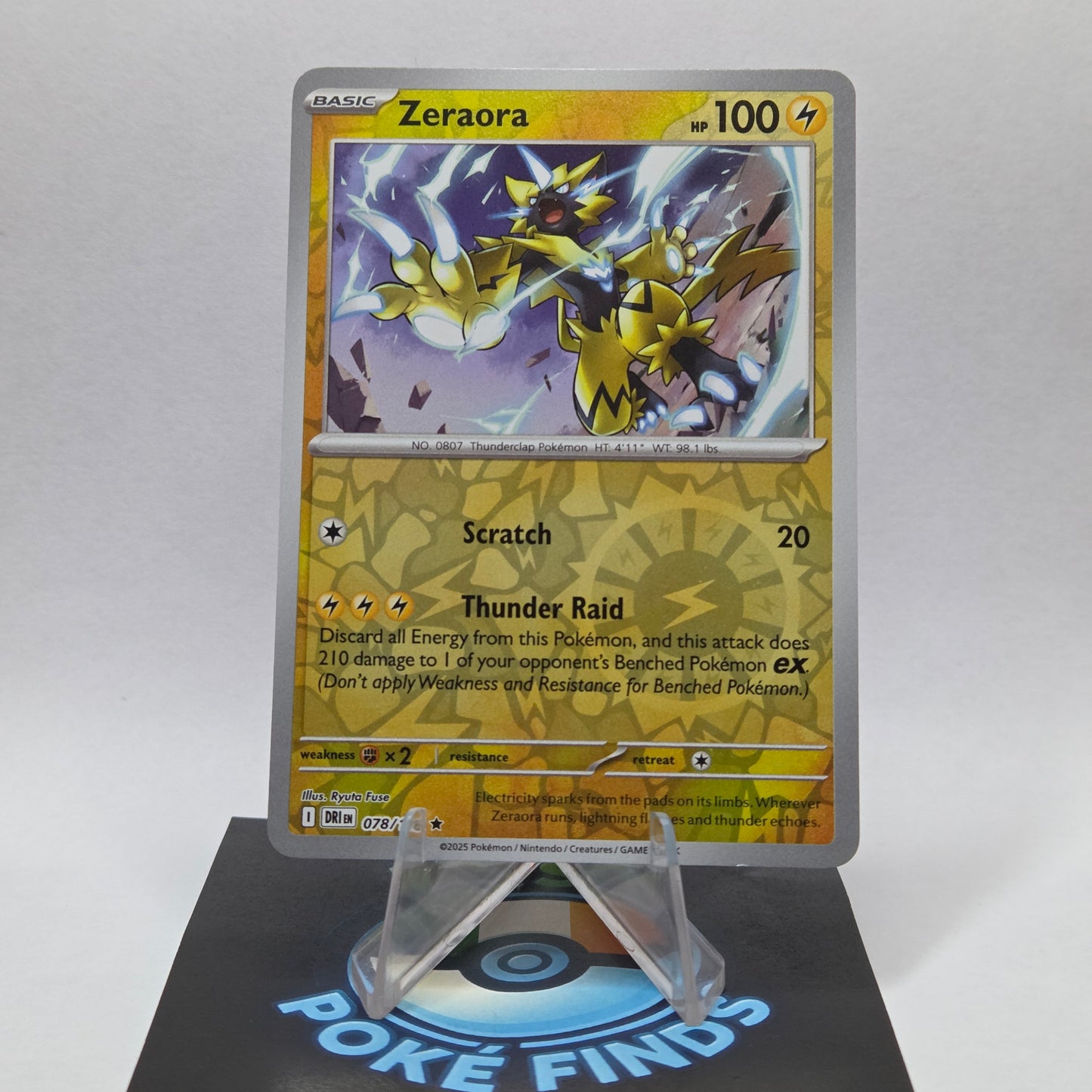 Zeraora #078 - Destined Rivals