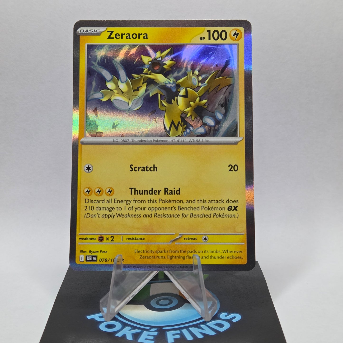 Zeraora #078 - Destined Rivals