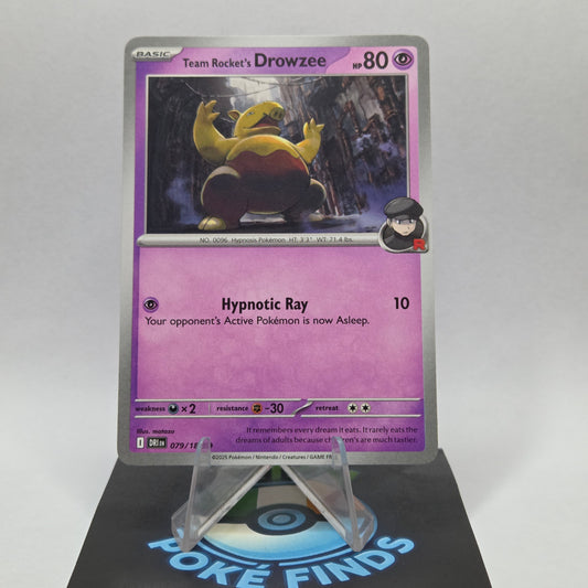Team Rocket's Drowzee #079 - Destined Rivals