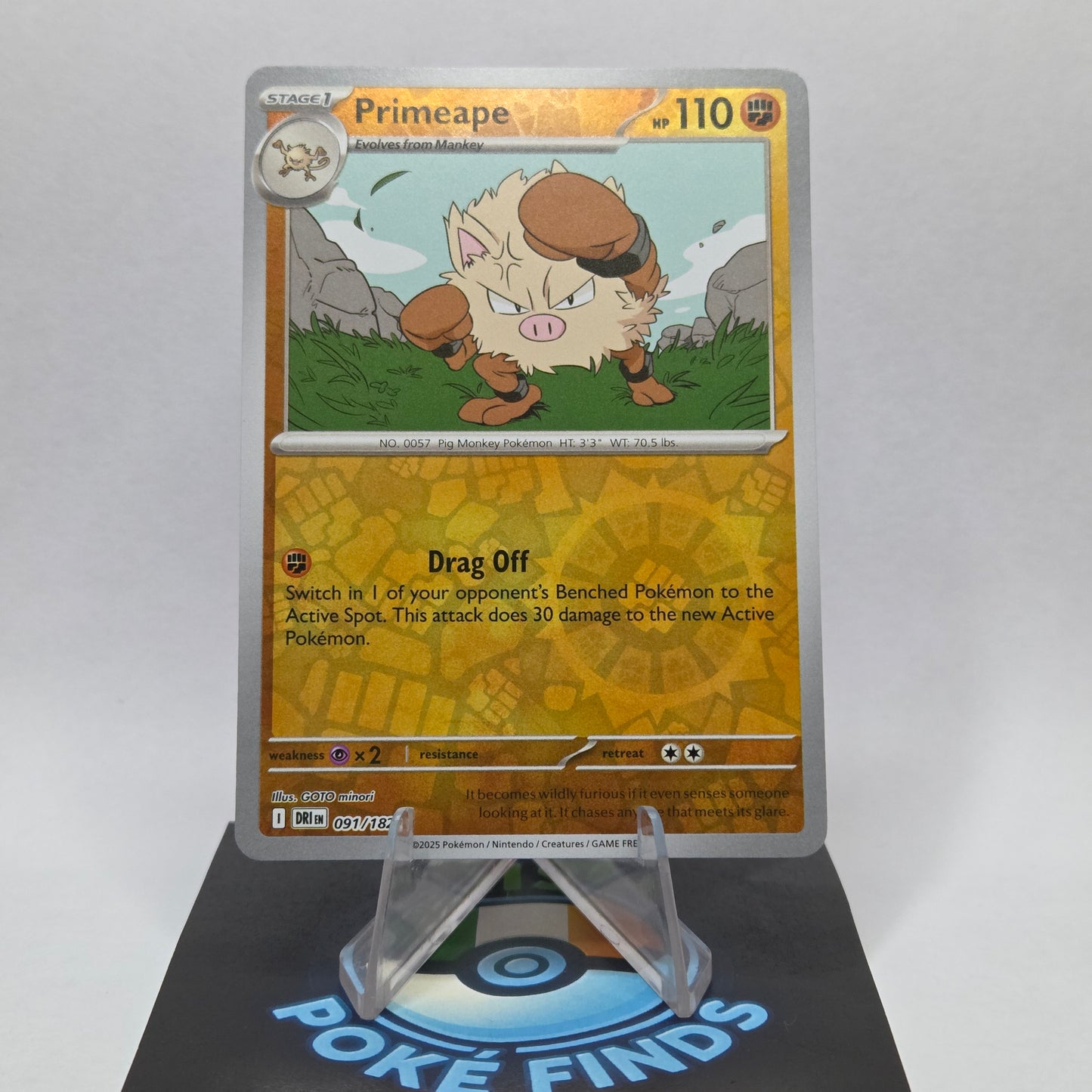 Primeape #091 - Destined Rivals