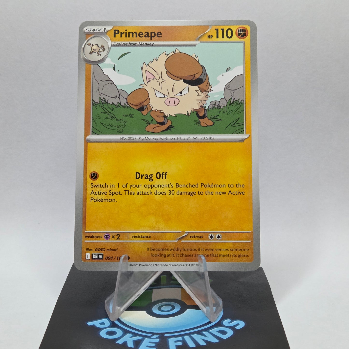 Primeape #091 - Destined Rivals