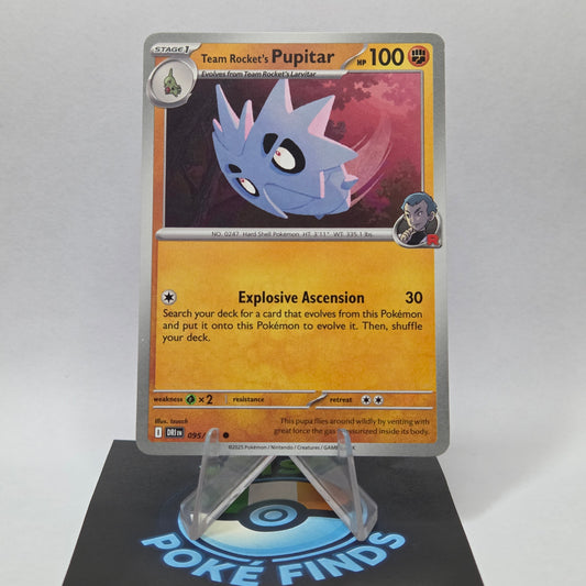 Team Rocket's Pupitar #095 - Destined Rivals