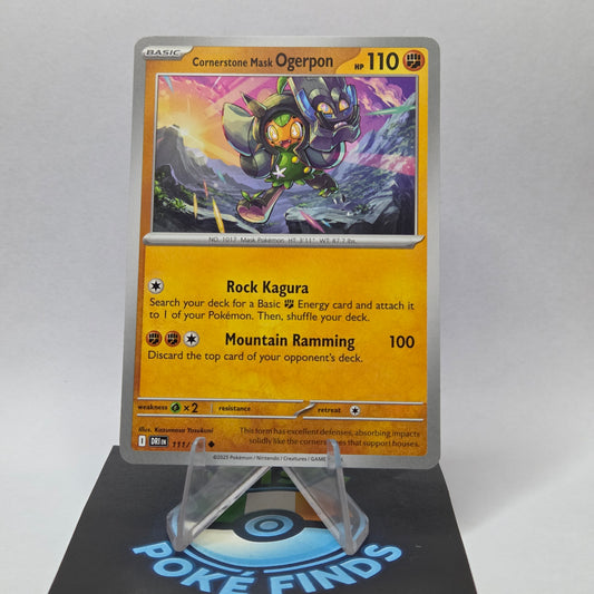 Cornerstone Mask Ogerpon #111 - Destined Rivals