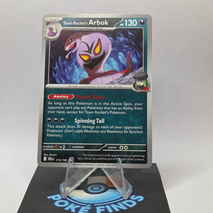 Team Rocket's Arbok #113 - Destined Rivals
