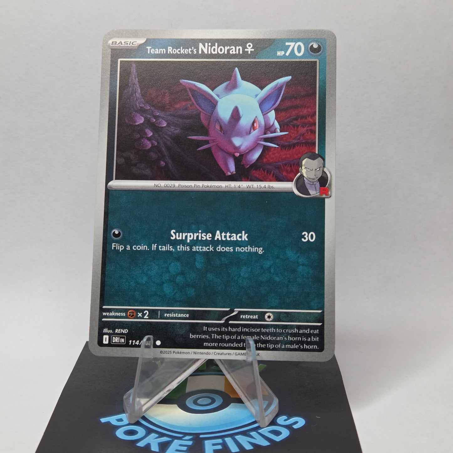 Team Rocket's Nidoran♀ #114 - Destined Rivals