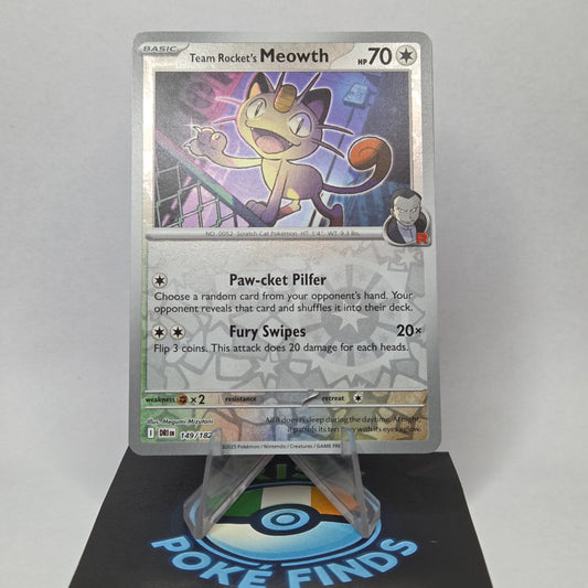 Team Rocket's Meowth #149 - Destined Rivals